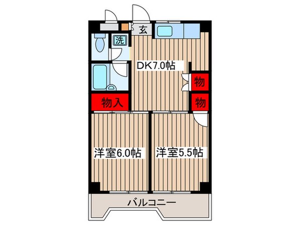 ドミール　セブンの物件間取画像